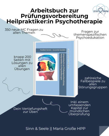 Arbeitsbuch Prüfungsvorbereitung Heilpraktiker für Psychotherapie