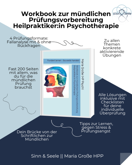 Workbook zur mündlichen Prüfung Heilpraktiker für Psychotherapie